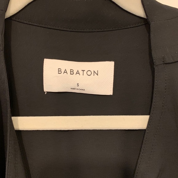 Aritzia Babaton Black Robe Jacket- size small - Picture 9 of 9